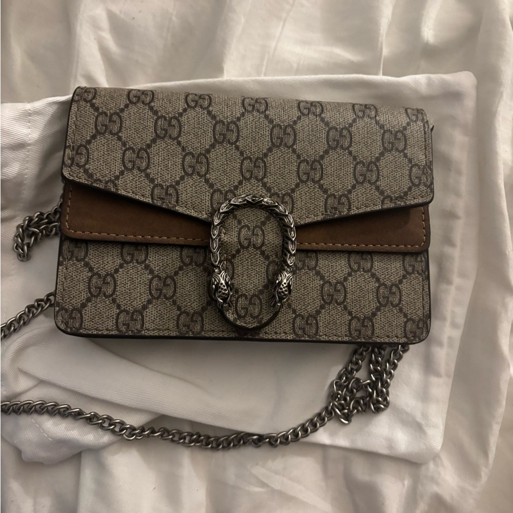 Gucci Brown and Gray Women's Bag